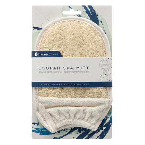 Hydrea London Organic Egyptian Loofah Dual Sided Glove thumbnail 2