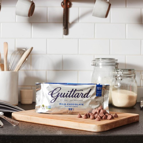 Guittard Milk Chocolate Baking Chips 31% thumbnail 2