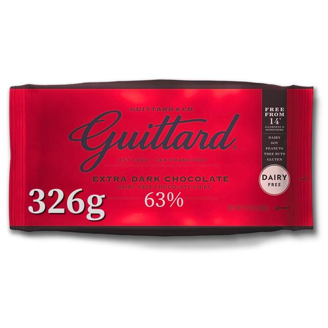 Guittard Extra Dark Chocolate Baking Chips 63%