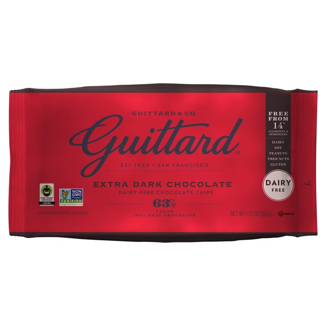 Guittard Extra Dark Chocolate Baking Chips 63% thumbnail 2