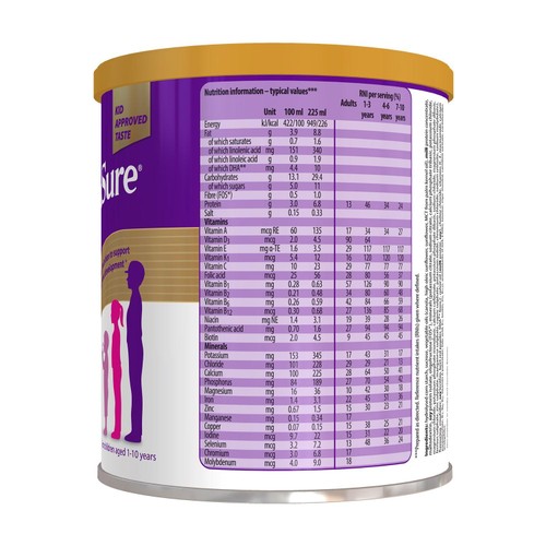 PaediaSure Shake Strawberry Nutritional Supplement Powder, 1-10 Yrs  thumbnail 2