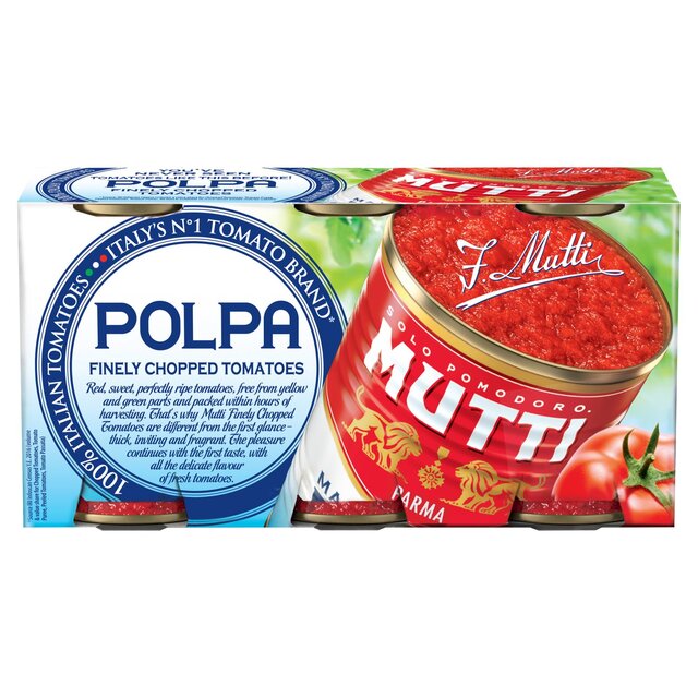 Mutti Polpa Finely Chopped Italian Tomatoes