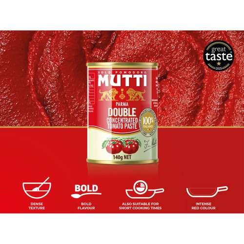 Mutti Double Concentrate Italian Tomato Puree Tin thumbnail 3