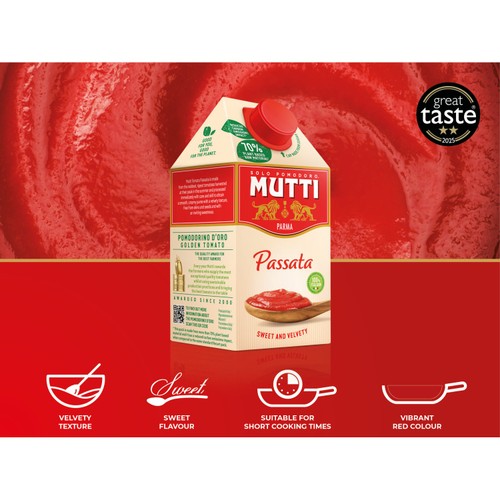 Mutti Classic Italian Tomato Passata thumbnail 3