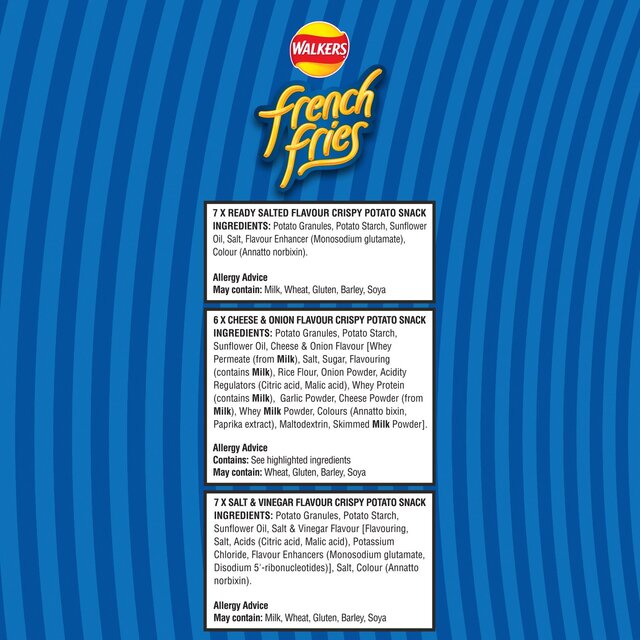 Walkers French Fries Variety Multipack Snacks thumbnail 4
