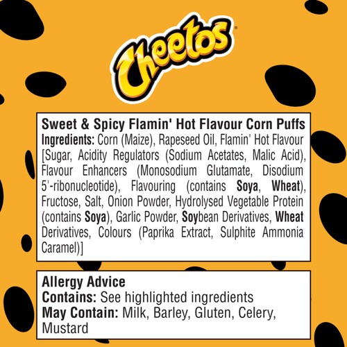 Cheetos Puffs Flamin' Hot Multipack Snacks thumbnail 8