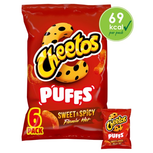 Cheetos Puffs Flamin' Hot Multipack Snacks thumbnail 10