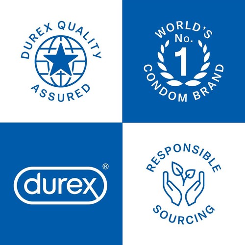 Durex Thin Feel Extra Lube Condoms Regular Fit thumbnail 6