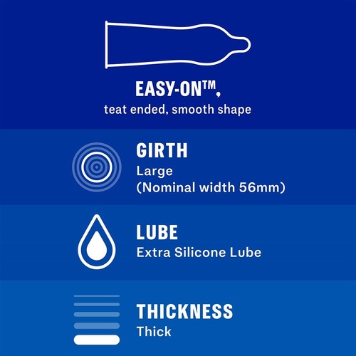 Durex Originals Extra Safe Condoms Regular Fit thumbnail 3
