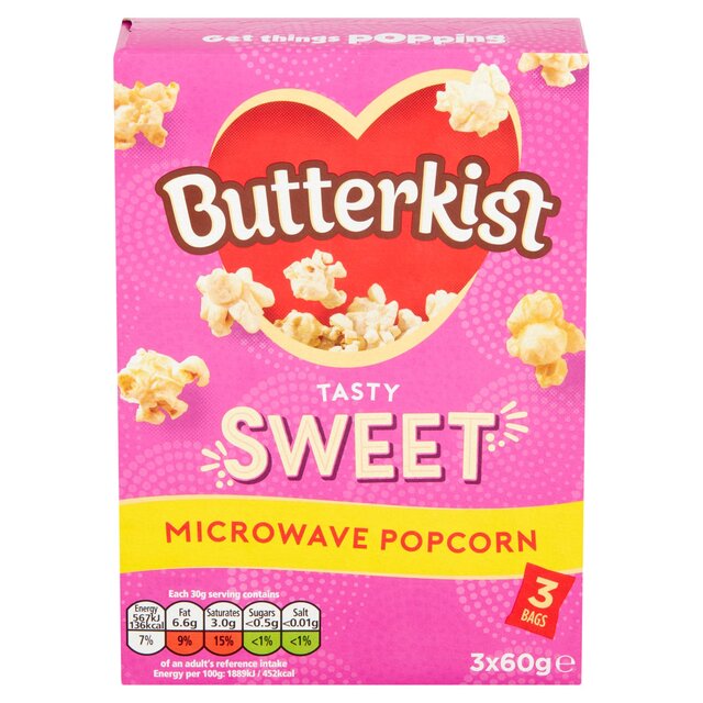 Butterkist Sweet Microwave Popcorn