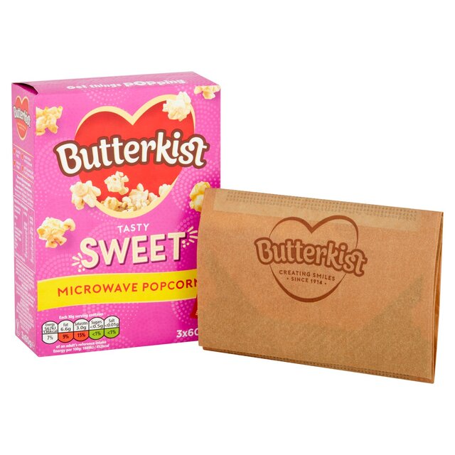 Butterkist Sweet Microwave Popcorn thumbnail 2