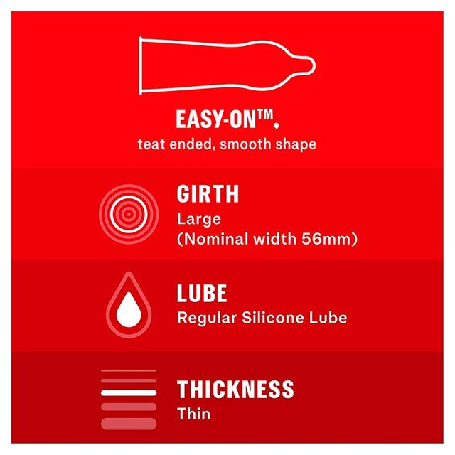 Durex Thin Feel Condoms Enhanced Sensitivity Regular Fit thumbnail 4