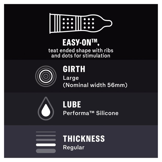 Durex Mutual Climax Condoms Silicone Lube Regular Fit thumbnail 3