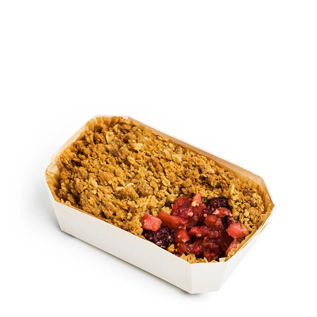 Daylesford Organic Apple & Blackberry Crumble