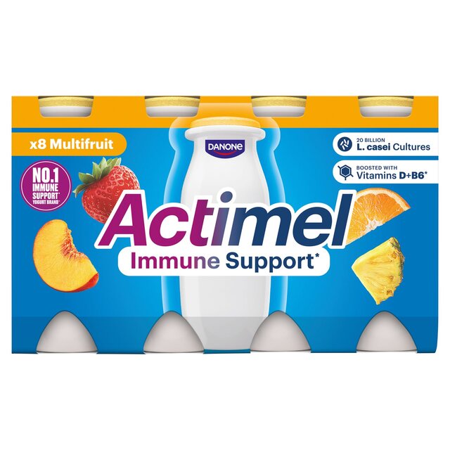 Actimel Multifruit Cultured Yoghurt Drink