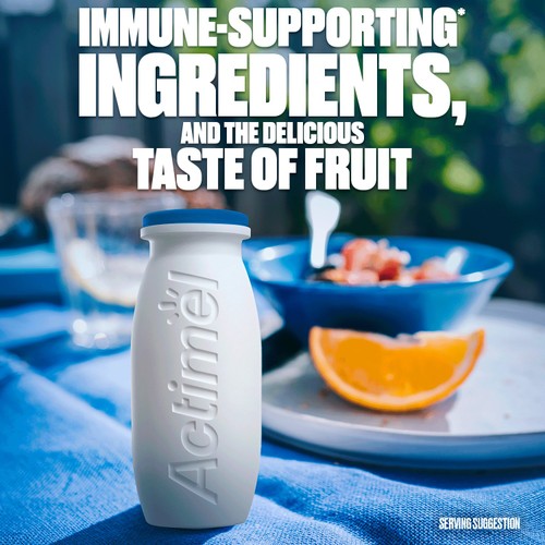Actimel Strawberry Fat Free Immune Support Yoghurt Drink Multipack thumbnail 6