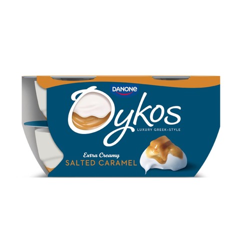 Oykos Salted Caramel Luxury Greek Style Yoghurt Dessert thumbnail 2