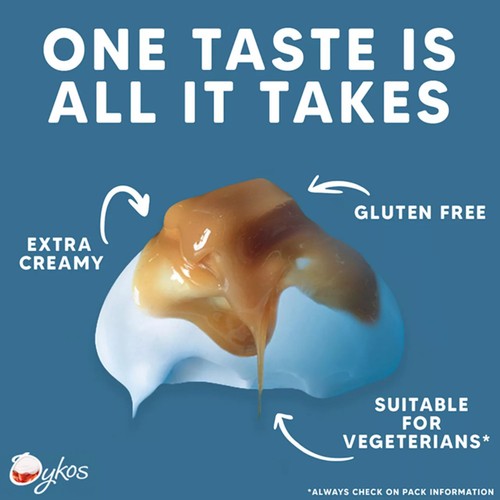Oykos Salted Caramel Luxury Greek Style Yoghurt Dessert thumbnail 4