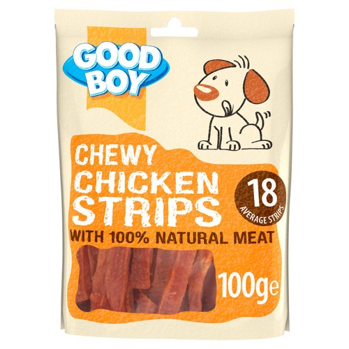 Good Boy Chewy Chicken Strips Dog Treats