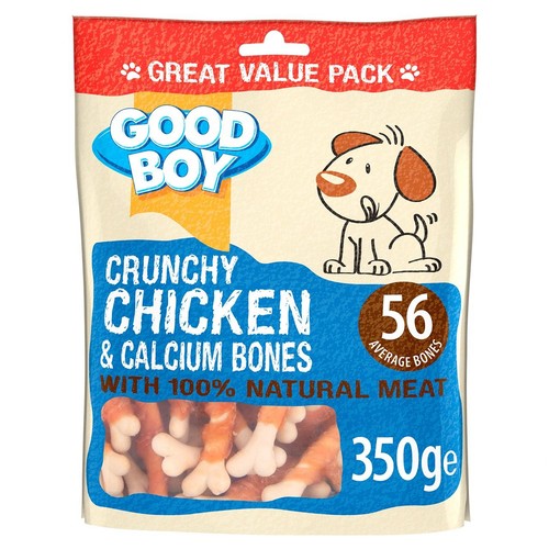Good Boy Crunchy Chicken & Calcium Bones Dog Treats