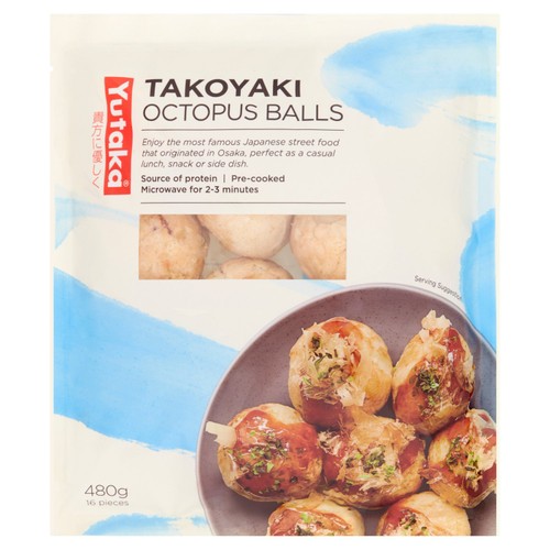 Yutaka Frozen Octopus Ball Takoyaki