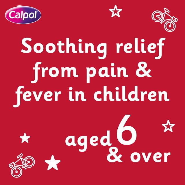 Calpol SixPlus Fastmelts Tablets Strawberry 6+ Years thumbnail 10