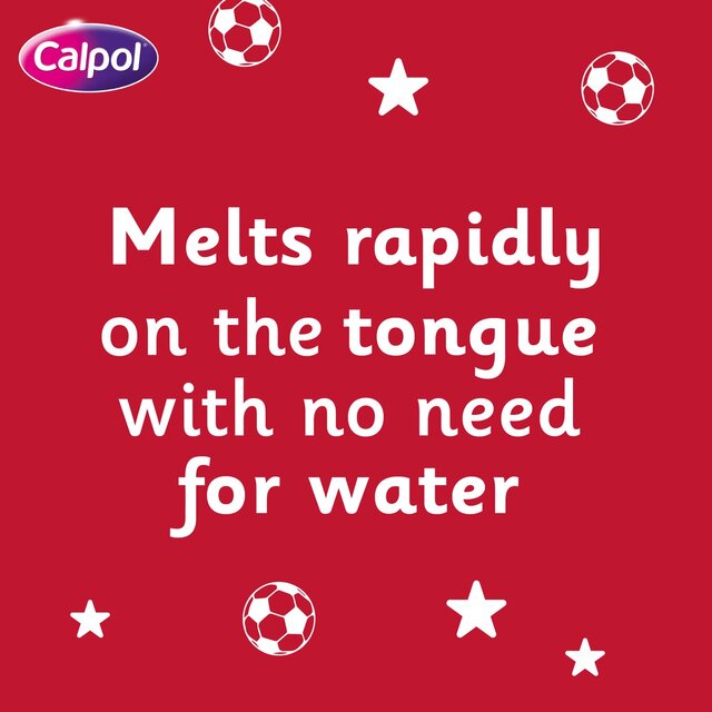 Calpol SixPlus Fastmelts Tablets Strawberry 6+ Years thumbnail 8