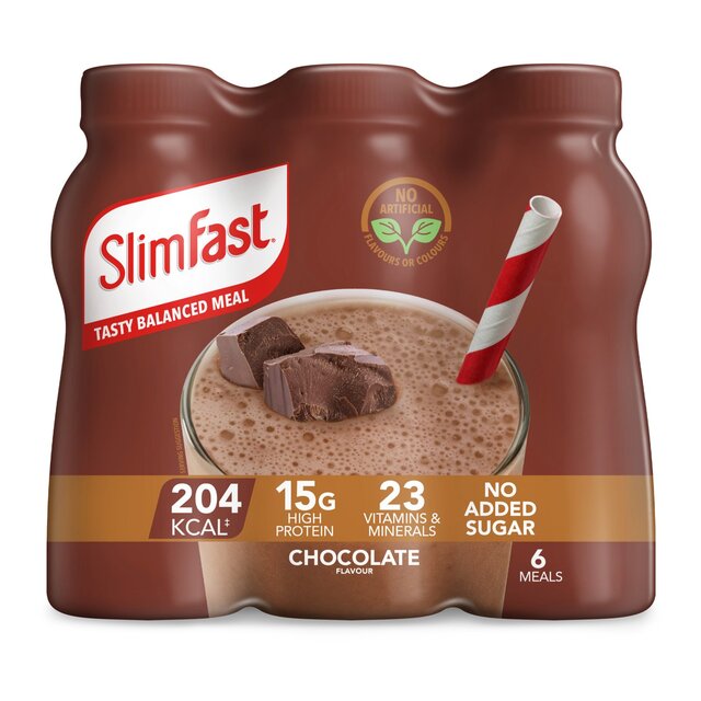 SlimFast Chunky Chocolate Milkshake Multipack
