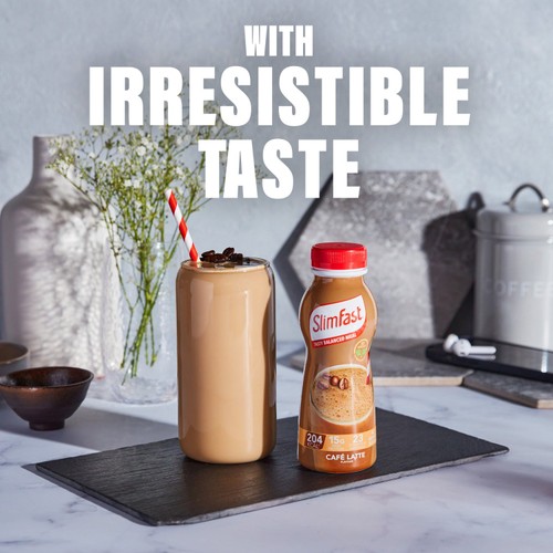 SlimFast Cafe Latte Milkshake Multipack  thumbnail 4