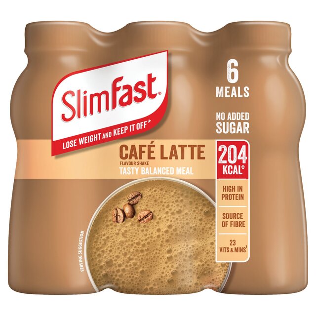 SlimFast Cafe Latte Milkshake Multipack