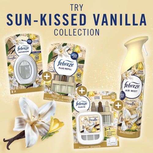 Febreze 3Volution Air Freshener Sun-Kissed Vanilla Starter Kit thumbnail 6