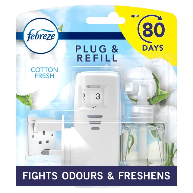 Febreze Cotton Fresh Plug In Air Freshener