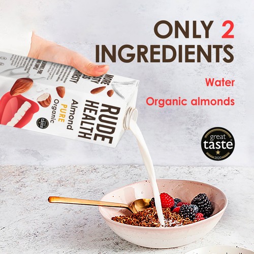 Rude Health Organic Ultimate Almond Longlife thumbnail 2