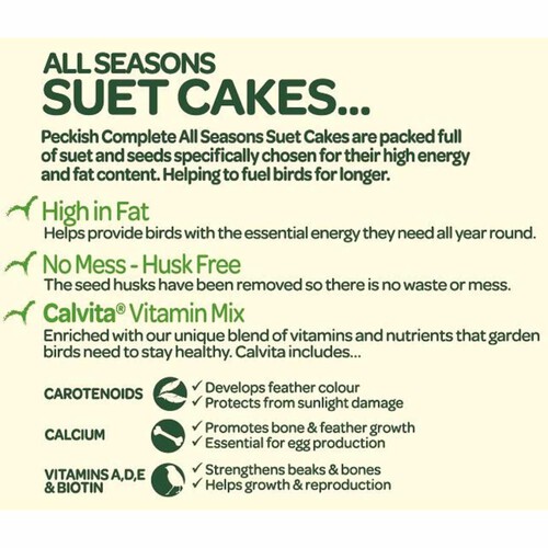 Peckish Complete Suet Cake Block For Wild Birds thumbnail 5