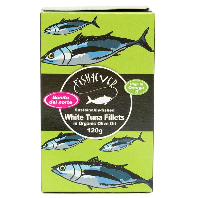 Fish 4 Ever White Tuna in Organic Olive Oil