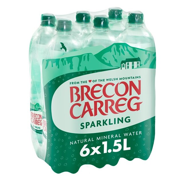 Brecon Carreg Natural Sparkling Mineral Water thumbnail 2