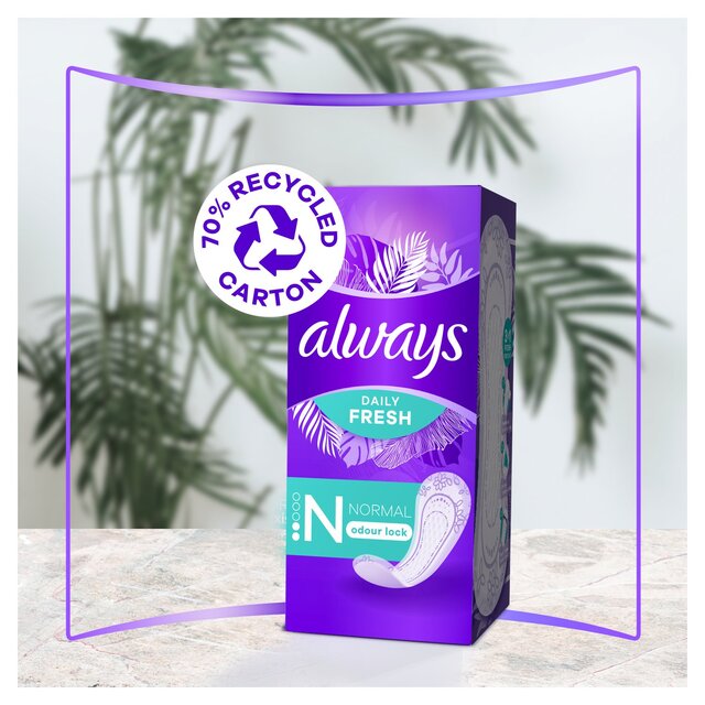 Always Dailies Fresh & Protect Normal Panty Liners thumbnail 9
