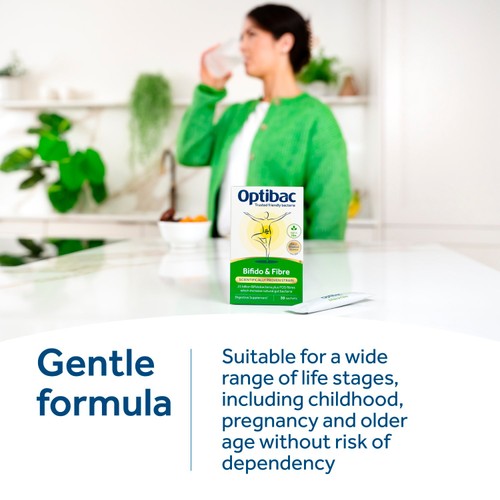 Optibac Probiotics Bifido & Fibre - 30 Sachets thumbnail 7