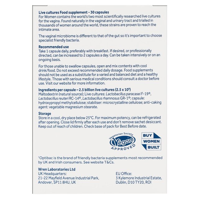 Optibac Probiotics For Women 30s thumbnail 11