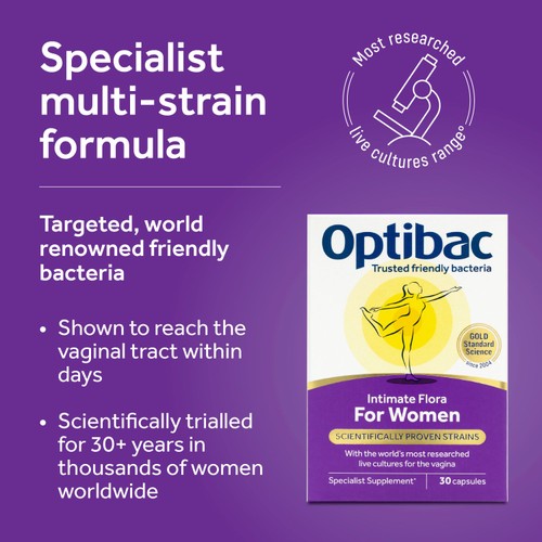 Optibac Probiotics For Women - 14 Capsules thumbnail 3