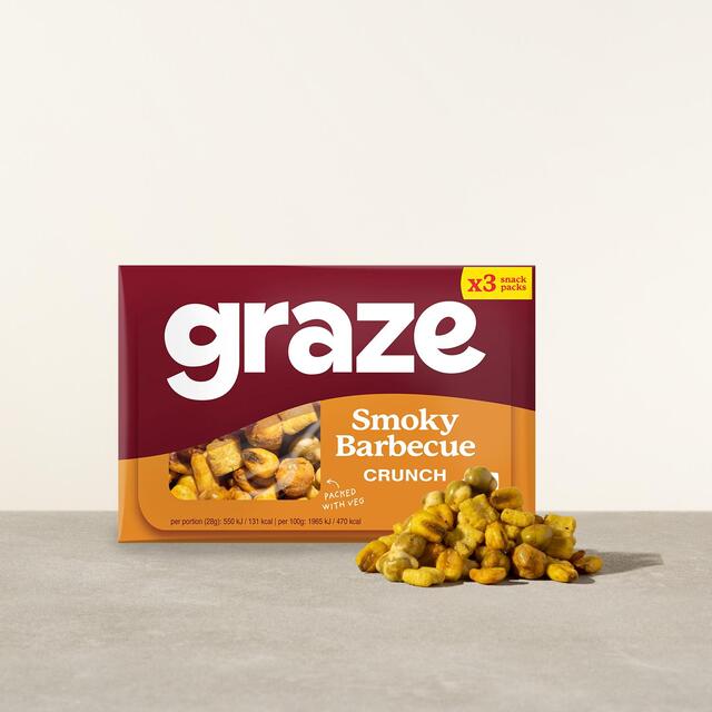 Graze Vegan BBQ Crunchy Mixed Snacks thumbnail 2