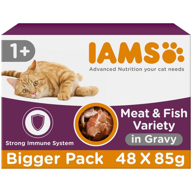Iams Delights Adult Land & Sea Collection in Gravy Multipack