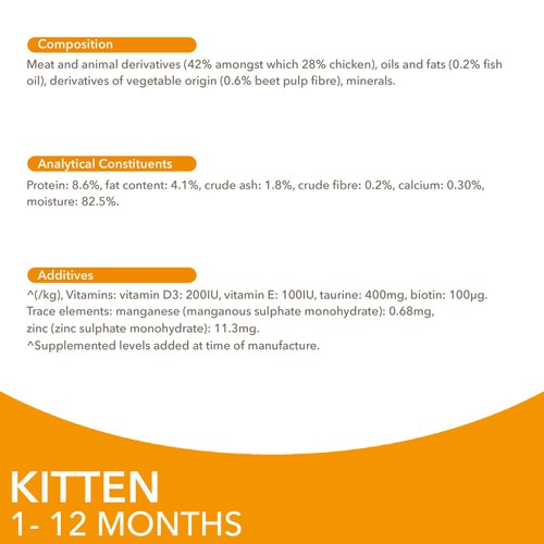 Iams Delights Kitten Chicken in Gravy Multipack thumbnail 4