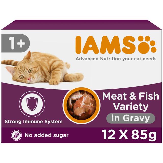 Iams Delights Adult Land & Sea Collection in Gravy Multipack