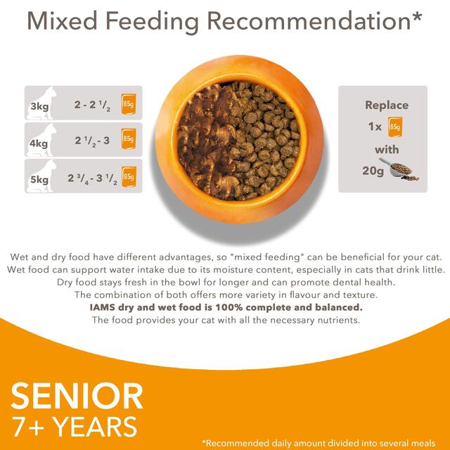 Iams Delights Senior Chicken in Gravy Pouch thumbnail 6