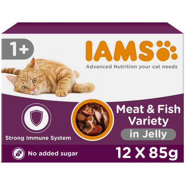 Iams Delights Adult Land & Sea Collection in Jelly Multipack