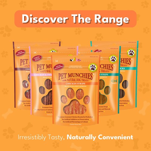 Pet Munchies 100% Natural Chicken Strips Dog Treats thumbnail 6