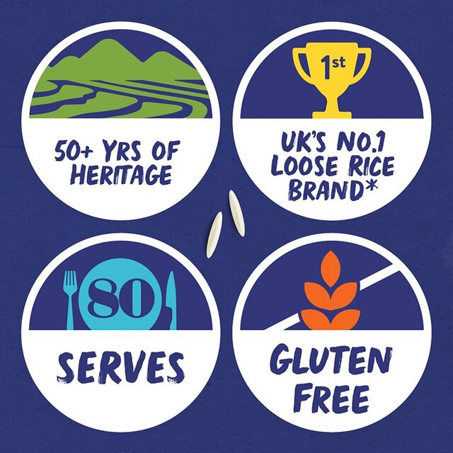 Tilda Grand Extra Long Grain Basmati Rice thumbnail 4