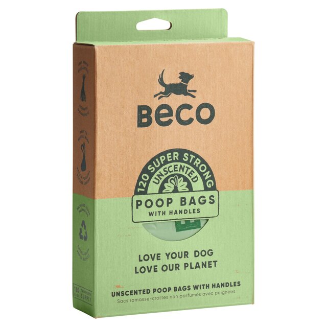 Beco Dog Poop Bags, Unscented with Handles, thumbnail 2
