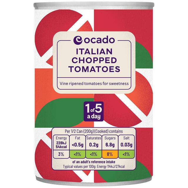 Ocado Italian Chopped Tomatoes thumbnail 2